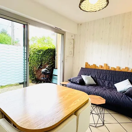 Appartement La Détente Avec Jardin, Sauna Et Parking Privé Au Coeur De Stella-Plage
