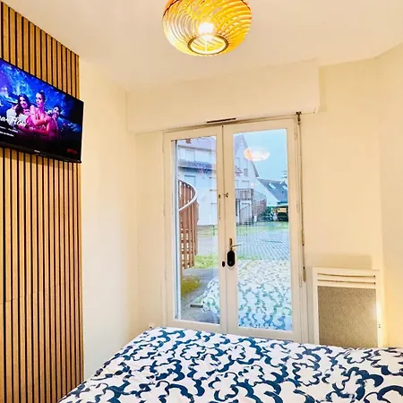 La Détente Avec Jardin, Sauna Et Parking Privé Au Coeur De Stella-Plage